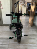 BABYHUG Plug N Play Gladiator tricycle for kids with sturdy frame, comfortable seat, easy-grip handlebars, durable wheels, and fun riding design for outdoor play.