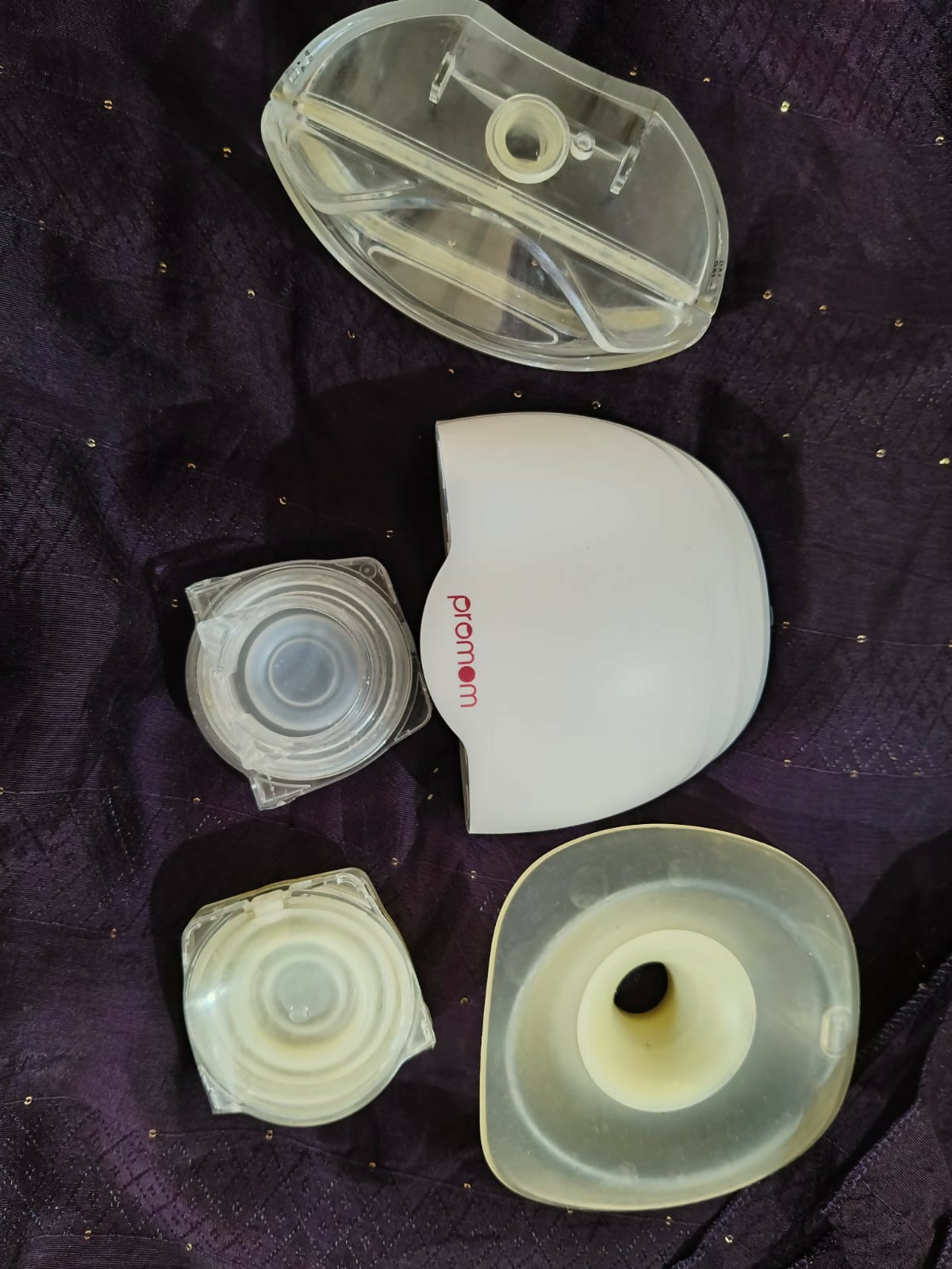 PROMOM electric breast pump – portable, comfortable, and efficient for easy milk expression.
