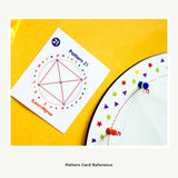 iLearnNGrow Winding Thread Pattern Board with 30 plus pattern cards for Kids Motor Skill Development