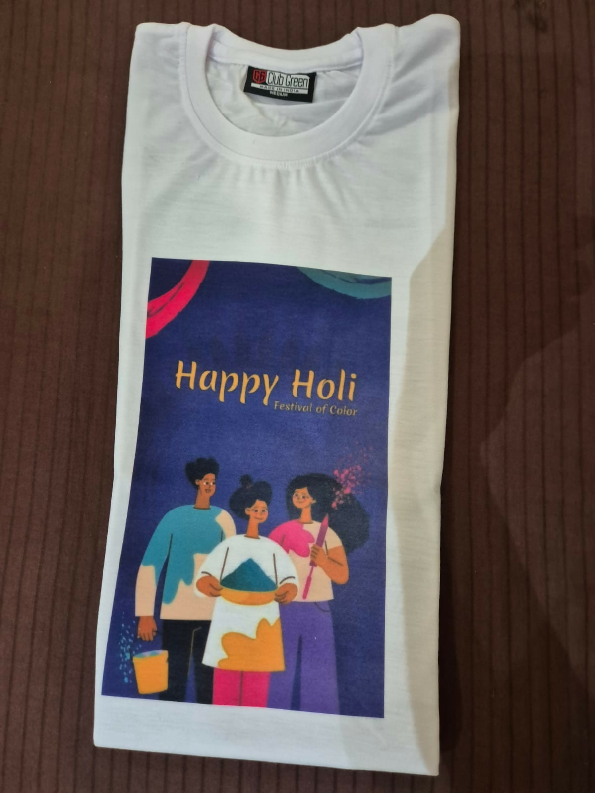 Holi T-Shirt For Kids