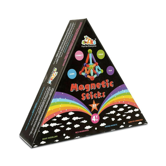 Magnetic blocks offer an engaging and versatile play experience that promotes creativity , problem solving and exploration. 