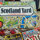 Board game box for 'Scotland Yard' by Funsckool