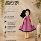 Handmade artisan dolls crafted with soft, premium-quality materials and intricate handcrafted details, perfect for imaginative play, nursery décor, gifting, and collectible displays.