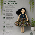 Handmade artisan dolls crafted with soft, premium-quality materials and intricate handcrafted details, perfect for imaginative play, nursery décor, gifting, and collectible displays.