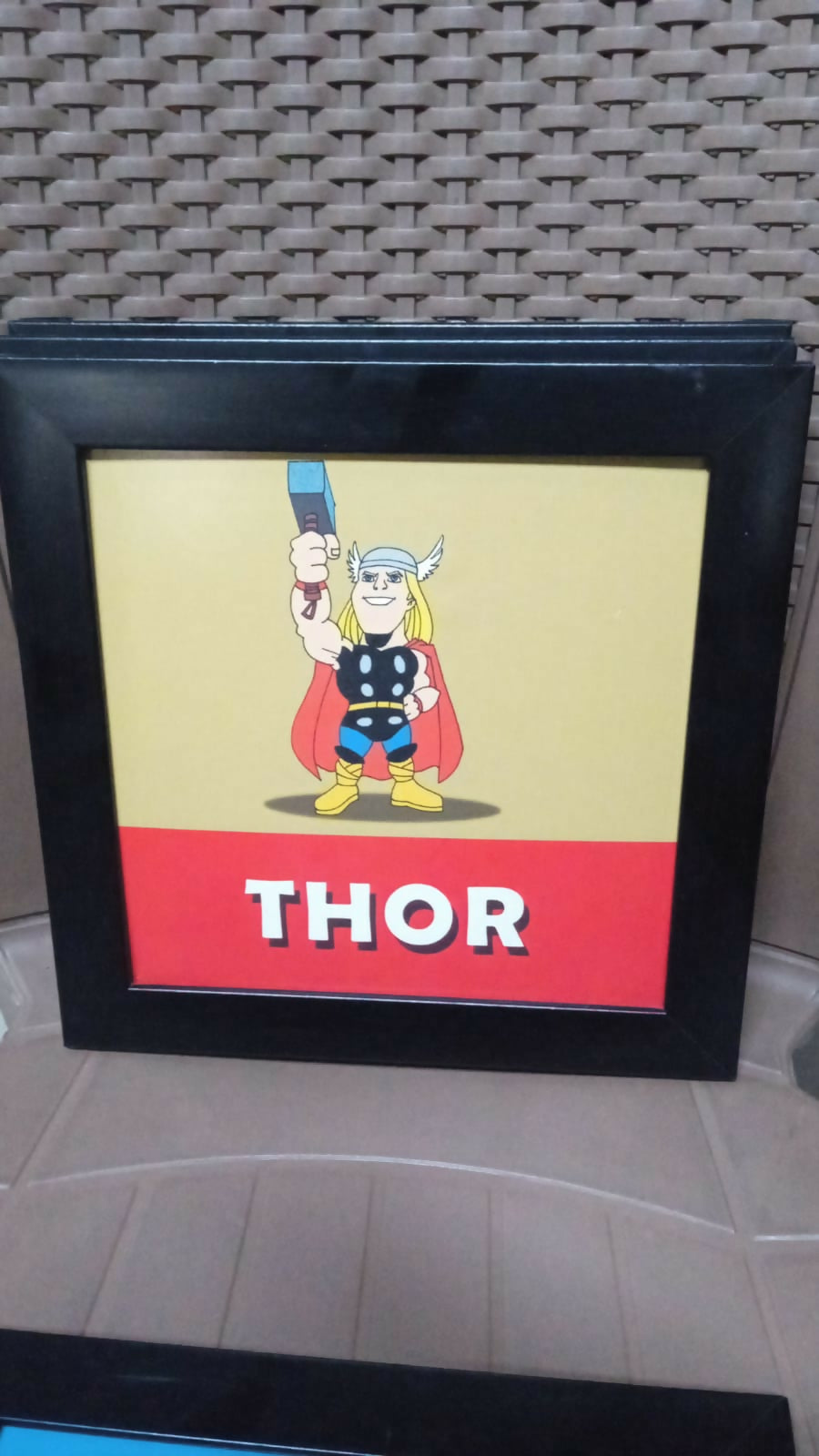 Buy Hand-Crafted Superhero Photo Frames – Marvel-Inspired Decor Featuring Captain America, Thor & Iron Man

