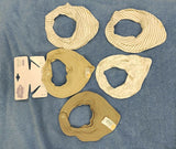 MI ARCUS  Feeding, Drool Bibs for Baby Boys, Girls, Newborns(pack of 5)