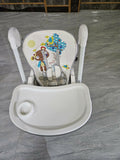 R FOR RABBIT Marshmallow High Chair with wheels