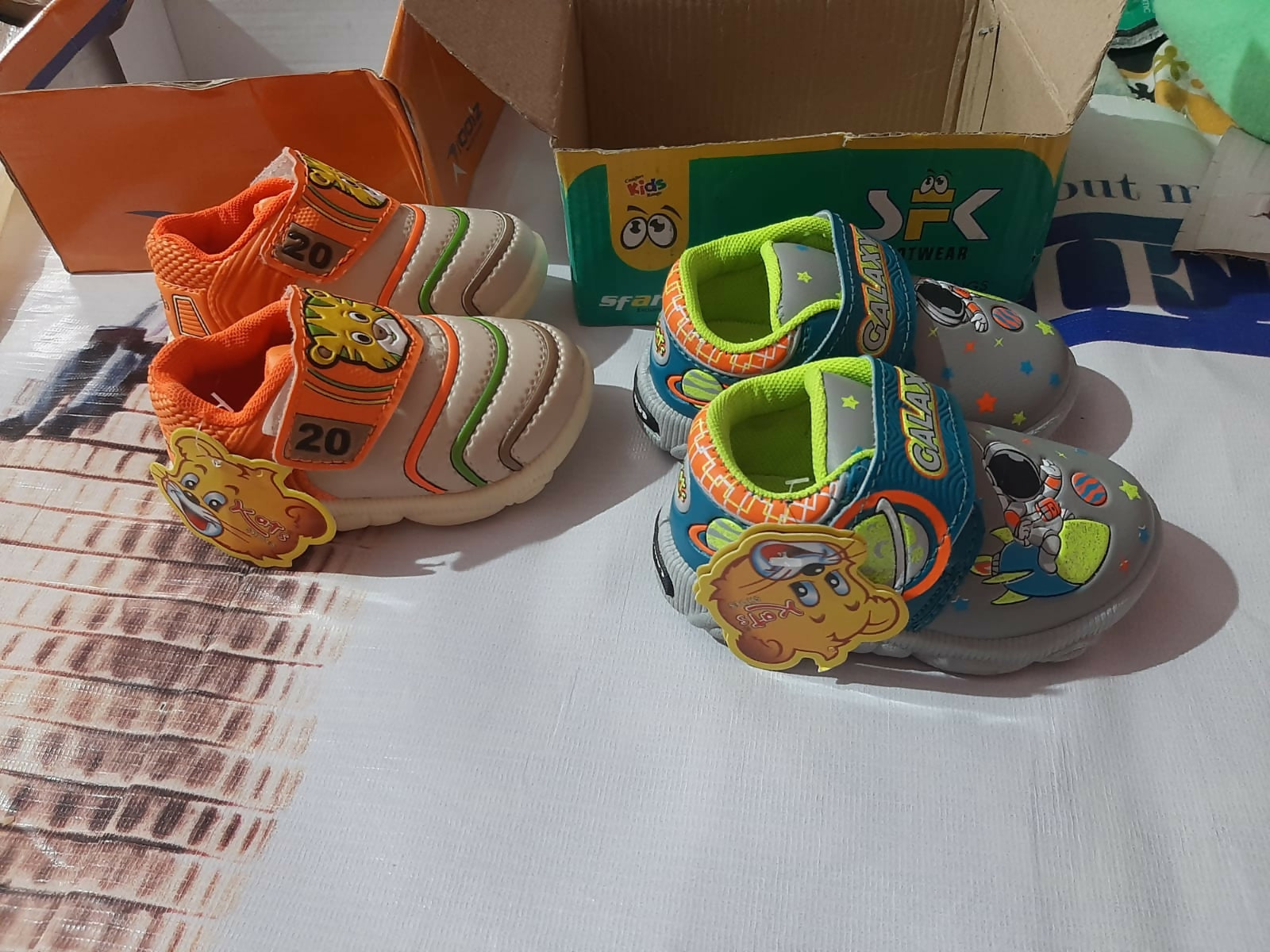 2 Pairs Of Baby Shoes