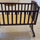 R for Rabbit Dream Time Baby Wooden Cradle – Safe and Comfortable Baby Cot & Crib with Bedding Set and Wheel Lock Function.