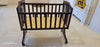 R FOR RABBIT Dream Time Baby Wooden Cradle, Baby Cot & Crib for Newborn Bedding Set, Sleep Swing with Wheel Lock Function