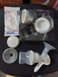 CHICCO Manual Breast Pump With breast pads