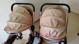 HUNY HUNY detachable twin stroller cum pram - PyaraBaby