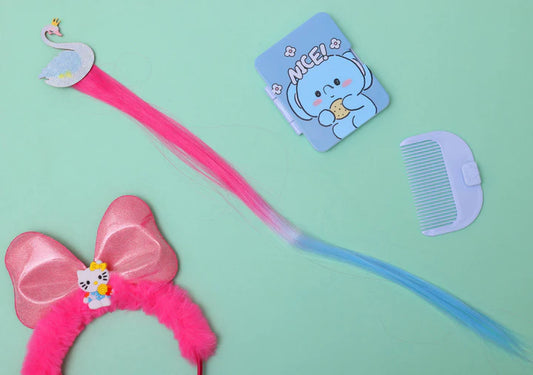 Ilearnngrow Swan Hair Extension