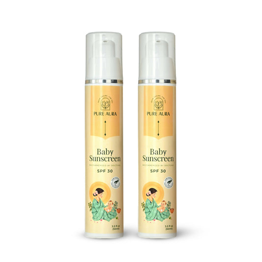PURE AURA Baby Sunscreen Pack of 2