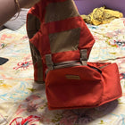 LUVLAP Royal Hip Seat Baby Carrier with an ergonomic hip seat, adjustable shoulder straps, padded waist belt, breathable fabric, and multiple carrying positions for comfortable and secure babywearing.