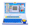 Educational Laptop Computer Toy Educational Computer for Kids 20 Fun Activity Learning Machine, Now Learn Letter, Words, Games, Mathematics, Music, Logic, Memory Tool,Blue
