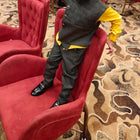  Dress your baby boy in style and comfort with this 3-piece party wear set, perfect for special occasions!