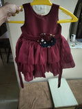 Party Wear baby Frock For Baby Girl 