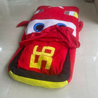 Transform bedtime into a thrilling adventure with the Red Toy Car Bed with Attached Blanket – a vibrant and cozy race car bed that ensures your child stays warm and secure all night.