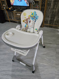 R FOR RABBIT Marshmallow High Chair with wheels - PyaraBaby