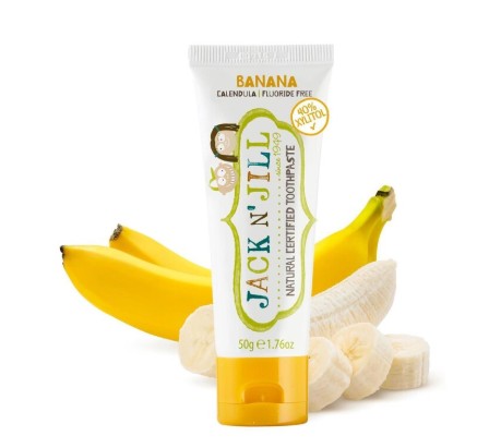 Jack n' Jill Natural Toothpaste Banana  50g