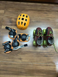 Jonex Skates in top condition with sturdy construction, smooth-rolling wheels, secure foot support, and adjustable fit for comfortable recreational skating and outdoor play.