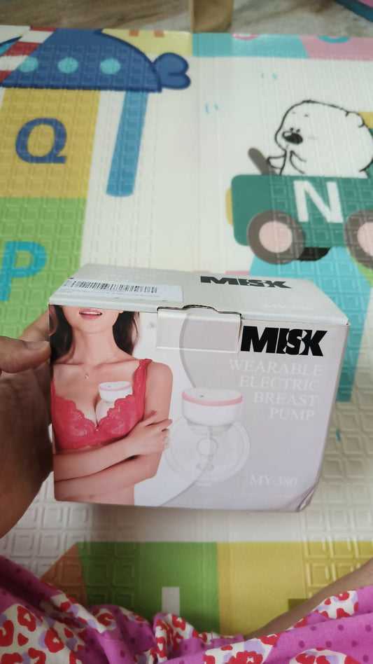MISK Wearable Electric Breast Pump – Portable, Hands-Free & Comfortable Pumping Solution for Moms