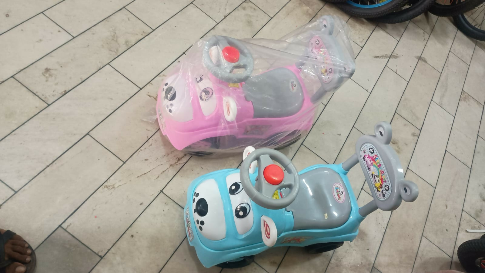 Kids Scooter - Pink and Blue