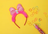 Lock up your little ones tresses with our new collection of hair accessories that are a must have for to instantly add glamour to any wardrobe. Update your little ones collection with this pretty hair accessory and she is all set for an updated look.