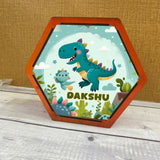 Hexagonal piggy bank