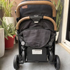 KIDILO one-click foldable baby stroller with compact folding design, reclining seat, sturdy wheels, safety harness, and 20 kg weight capacity for comfortable baby travel.