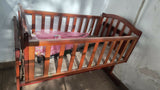 BABYHUG Lonia Wooden Baby Cradle/Crib