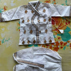 White Colour Dhoti Kurta - PyaraBaby