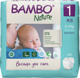 Bamboo Nature Taped Diapers