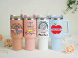 Personalized 1200ml Teacher Tumbler – Teacher Appreciation Gift