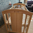 The Huny Huny 8-in-1 Wooden Baby Bed Cum Crib grows with your child, offering lasting versatility, comfort, and convenience from newborn to toddler and beyond!