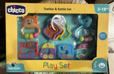 Chicco Teether & Rattle Play Set (4 Pcs)