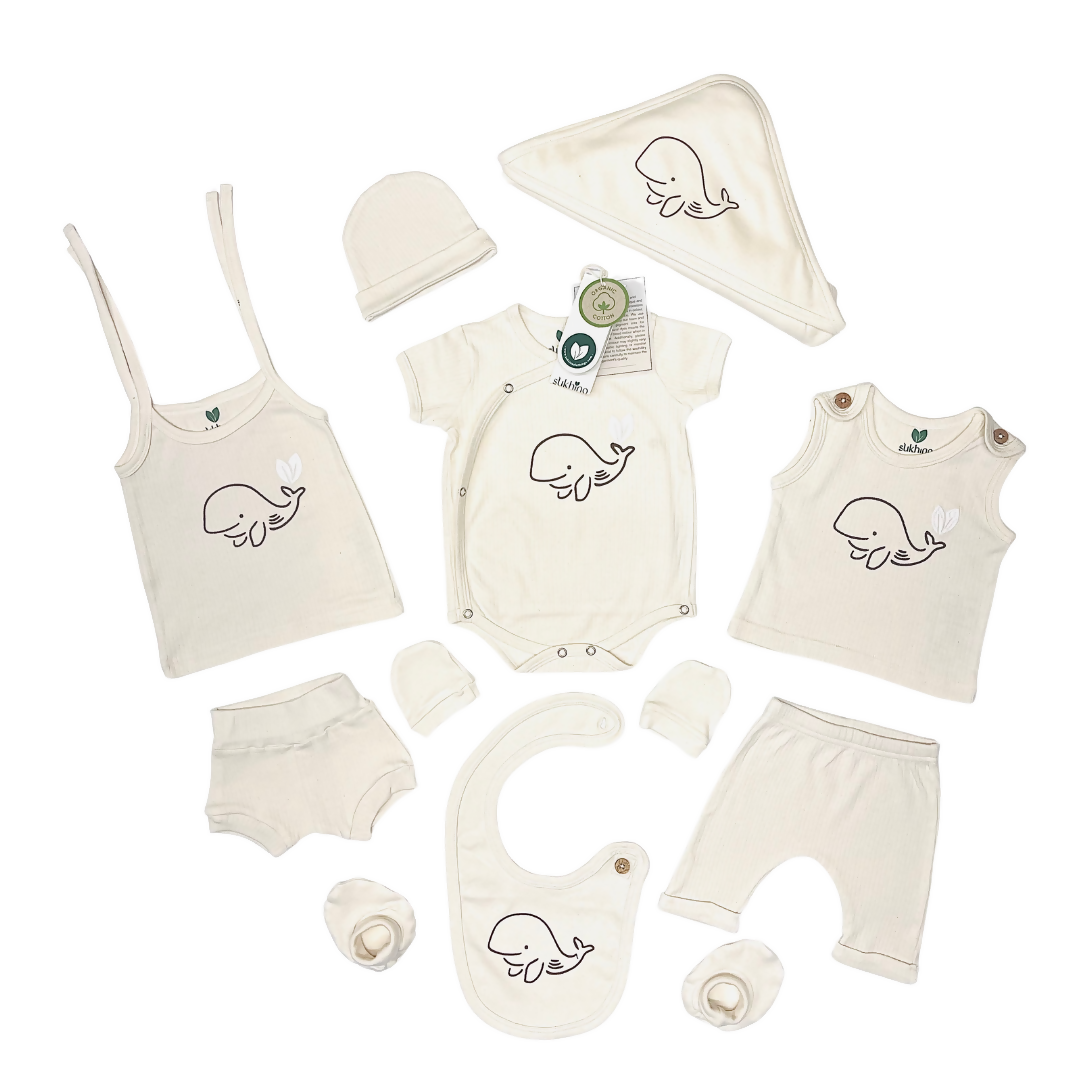 Natural Printed & Drop Needle Sets