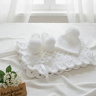 Childsafe Acrylic Yarn Handmade Cap, Booties and Blanket Set