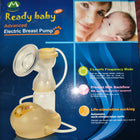 MEHAR READY BABY Advanced breast pump with adjustable suction settings, comfortable pumping design, milk collection system, and efficient breastfeeding support for nursing mothers.