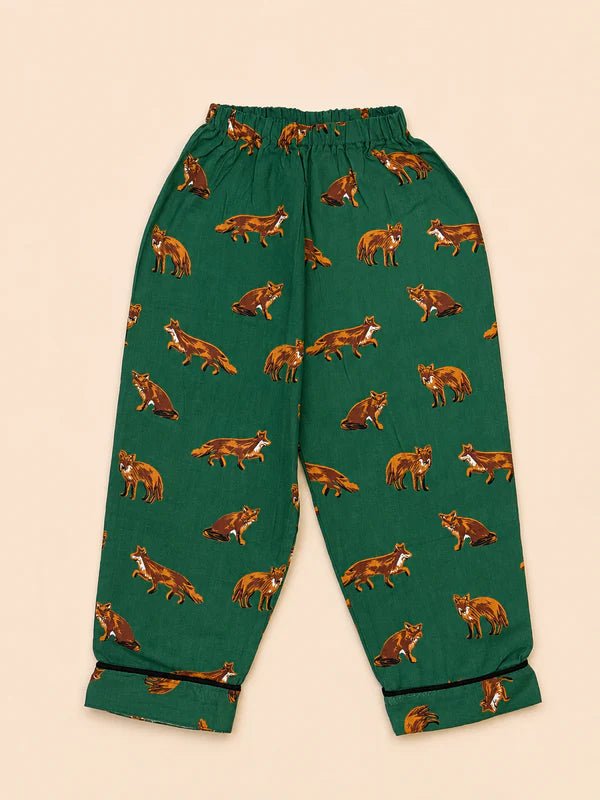MELLOW Little Wolf full sleeves night suit with soft comfortable fabric, playful wolf-themed design, full-sleeve coverage, and a cozy fit for bedtime and everyday lounging.