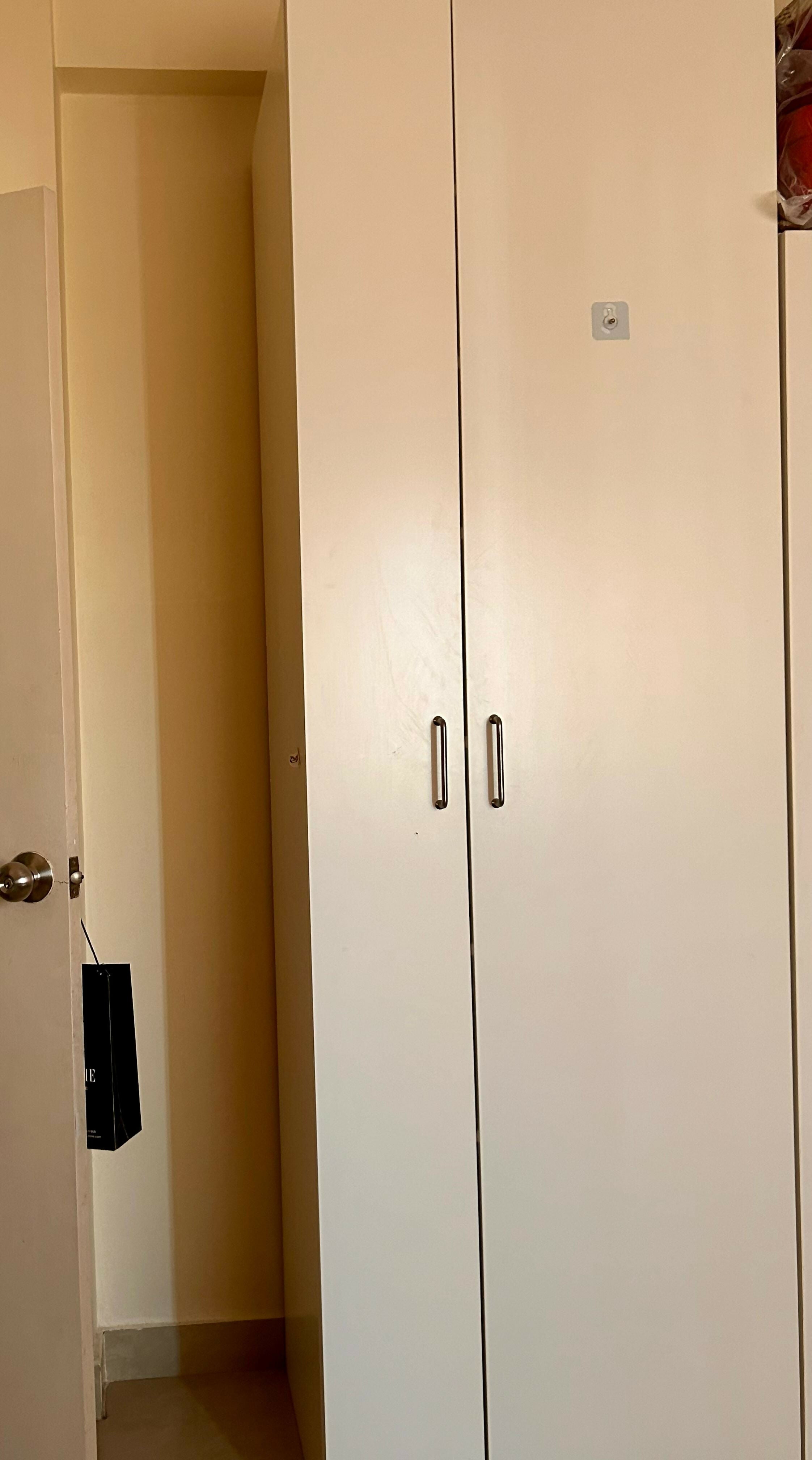 Smart Storage, Stylish Living – IKEA Cupboard with 6 Partitions!