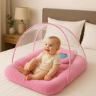 Baby bedding set with mosquito net