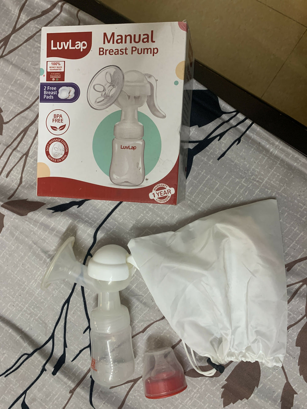 Manual Breast Pump for convenient hand-operated breast milk expression.