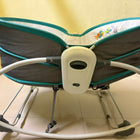 Mastela 5-in-1 Rocker Bassinet in Teal with rocking and bassinet modes, cushioned sleeping area, secure safety harness, and a sturdy multifunctional design for newborns.