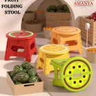 Fruit-themed folding stools 