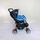 MEEMEE B197 Twin Baby Stroller with side-by-side double seating and foldable design.