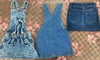 Combo 3 Denim Dresses for 2-3 Years Baby Girl
