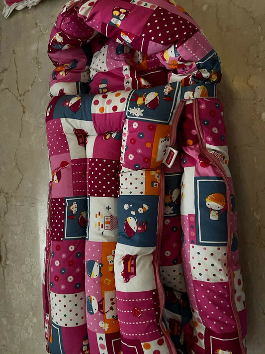 Babyhug sleeping bag – soft, safe, and snug comfort for your baby’s restful sleep anywhere.

