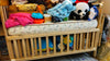 BABYHUG Kelly Cot/Crib with Mattress & Bumper